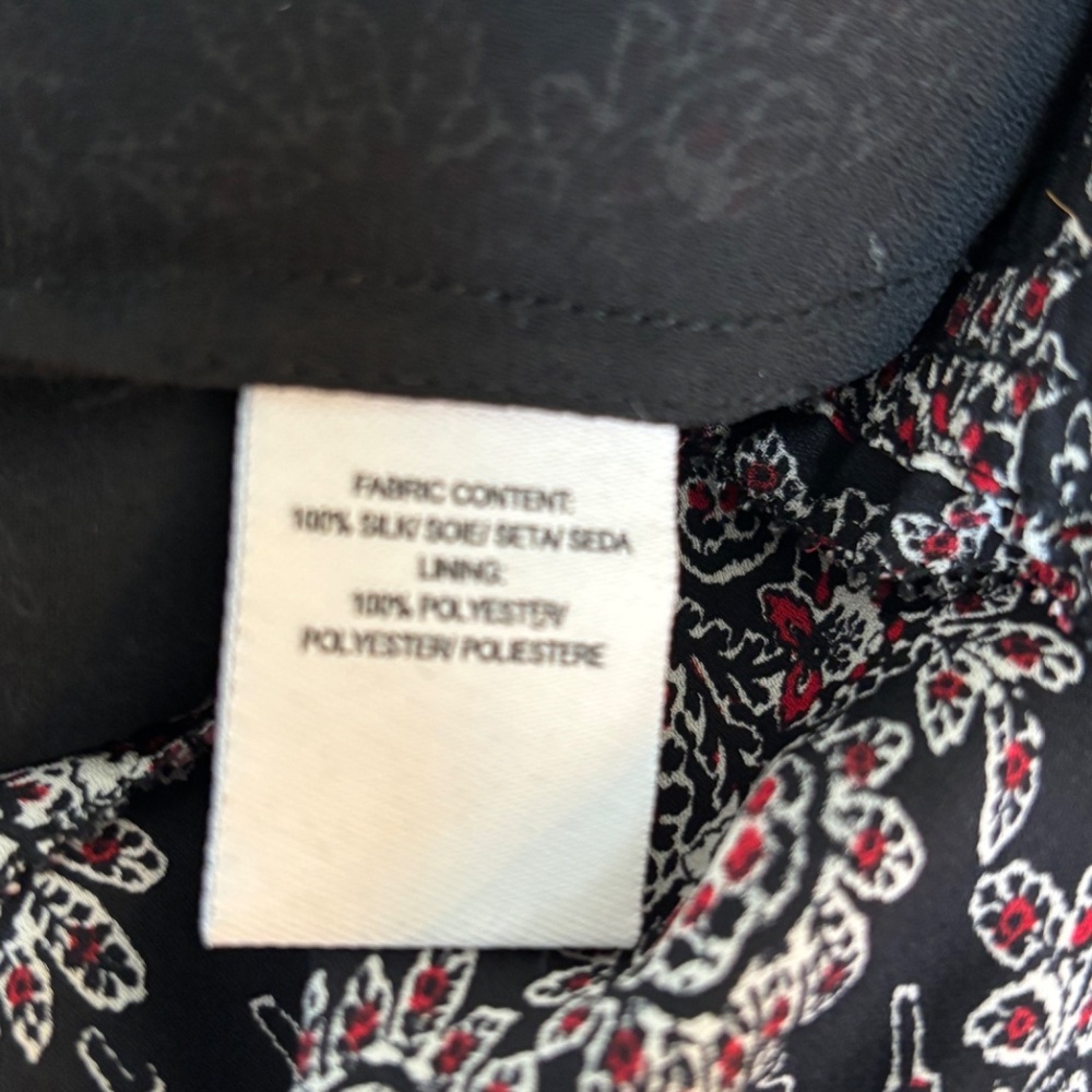 Derek Lam 10 Crosby Silk mini skirt with floral print. size 6 - Picture 6 of 7